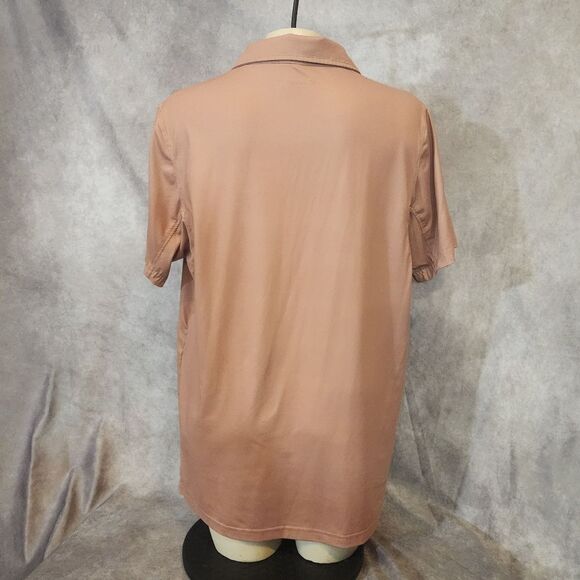 Men's Hooey Orange Cowboy Golf Polo Shirt Size Medium - Picture 4 of 5